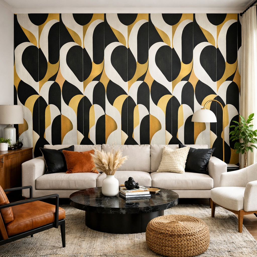 Over Ground Productionz Accent Wall Installation Houston