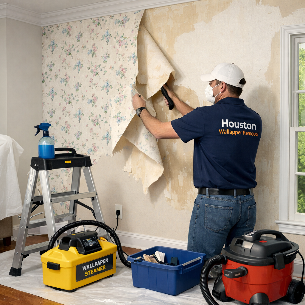 Over Ground Productionz Wallpaper Removal Houston